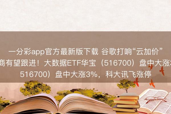 一分彩app官方最新版下载 谷歌打响“云加价”第一枪！国产云厂商有望跟进！大数据ETF华宝（516700）盘中大涨3%，科大讯飞涨停